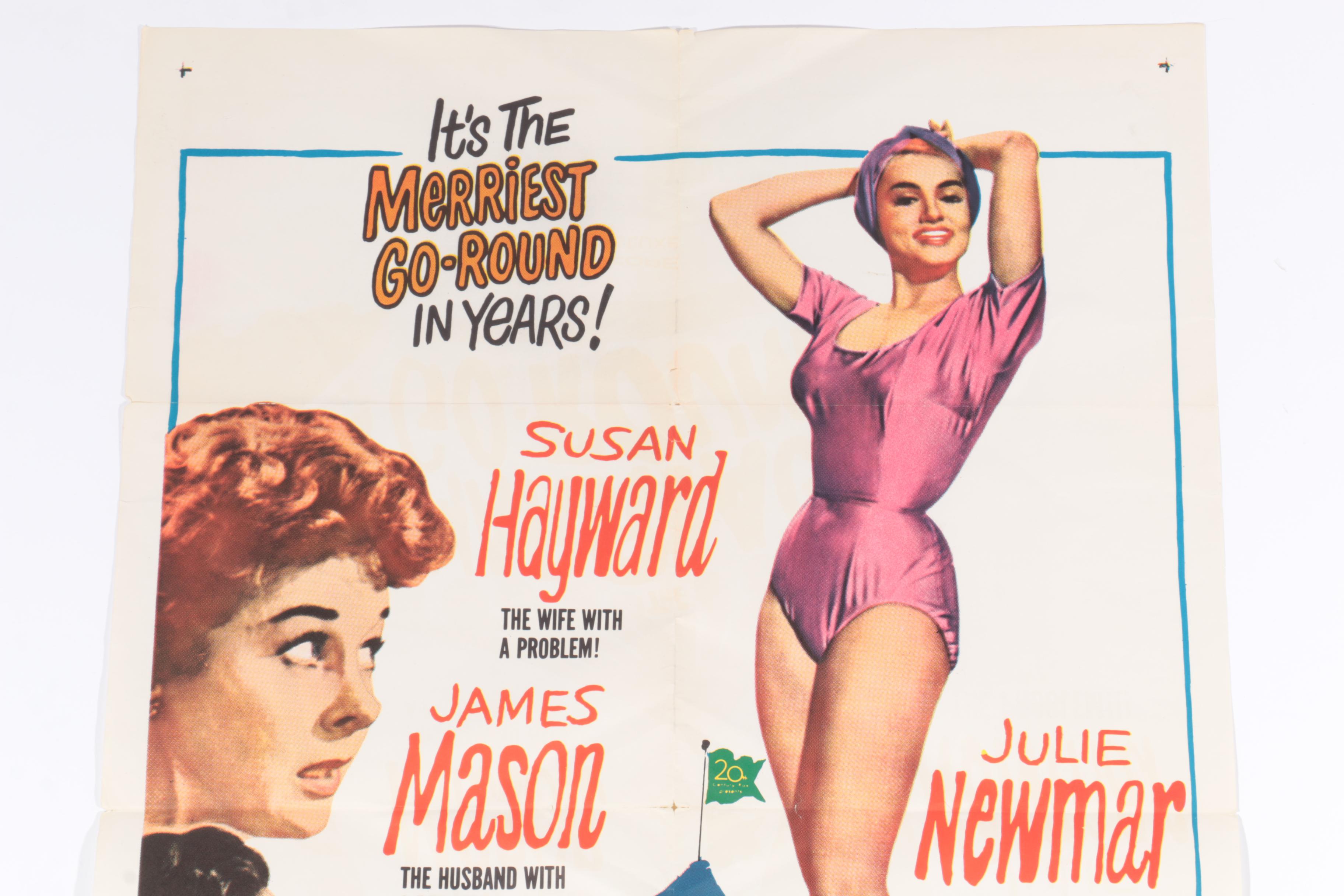 1960 Film Poster "The Marriage Go-Round"