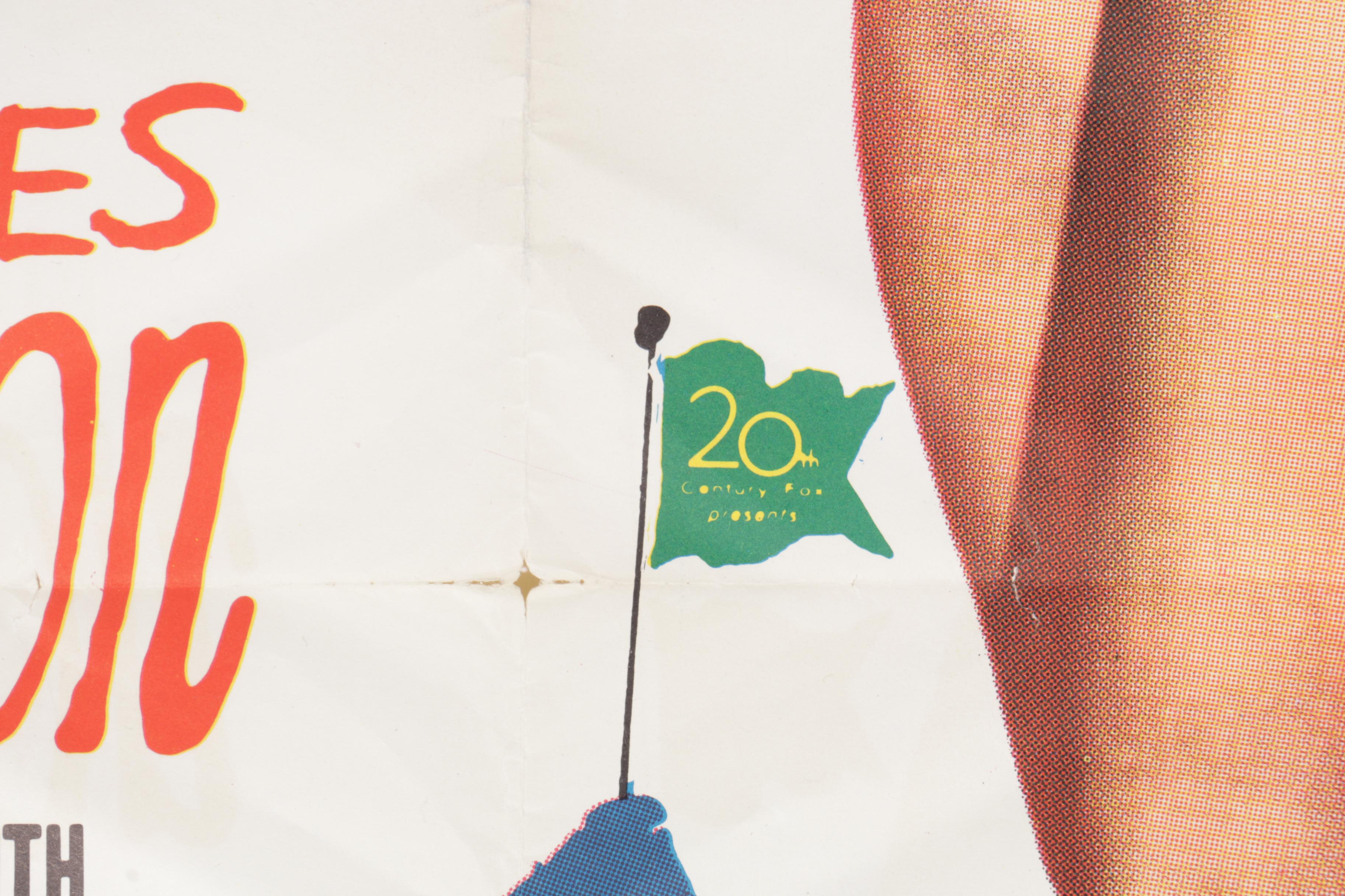 1960 Film Poster "The Marriage Go-Round"