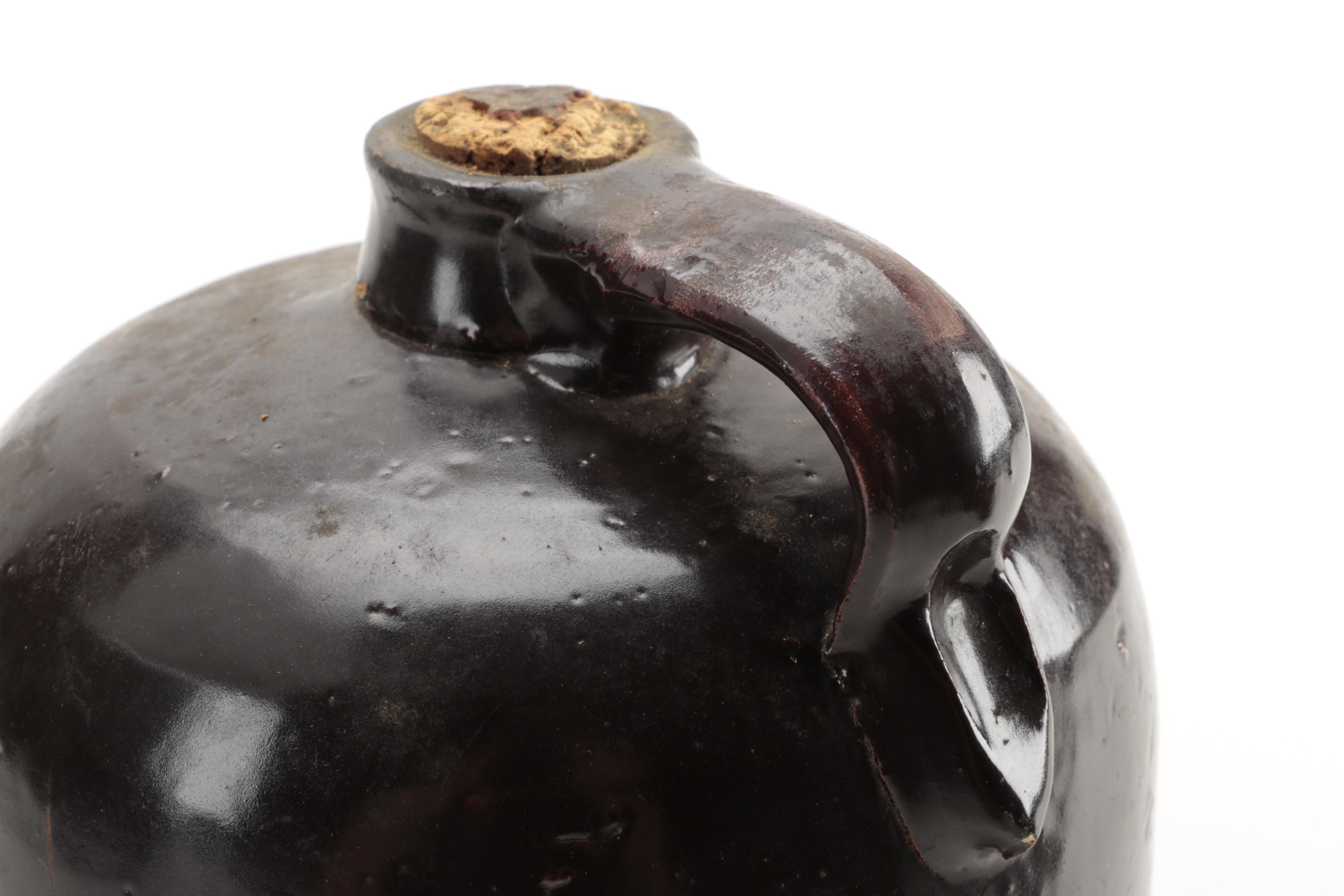 Selection of Vintage Stoneware Crocks and Vessels