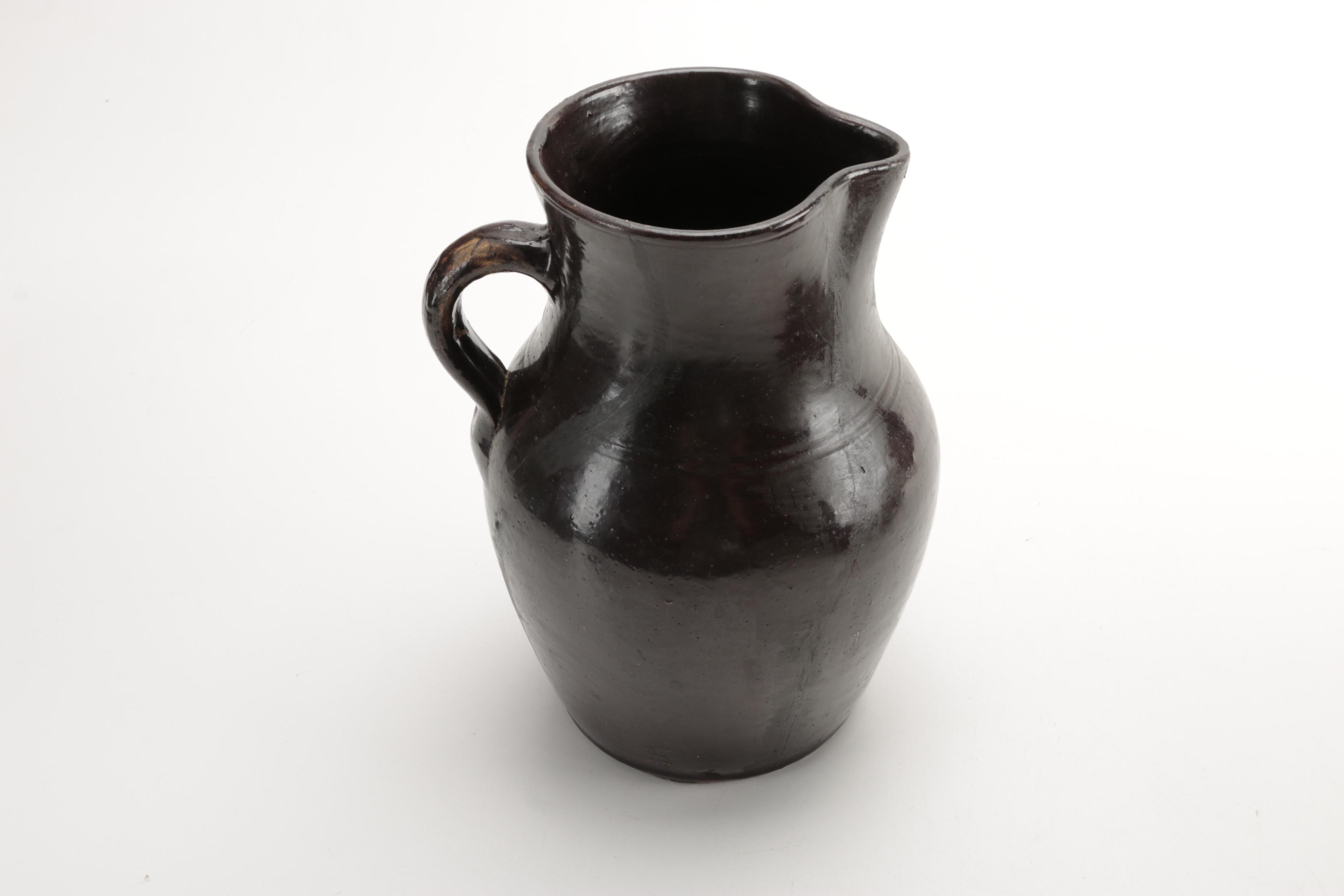 Selection of Vintage Stoneware Crocks and Vessels