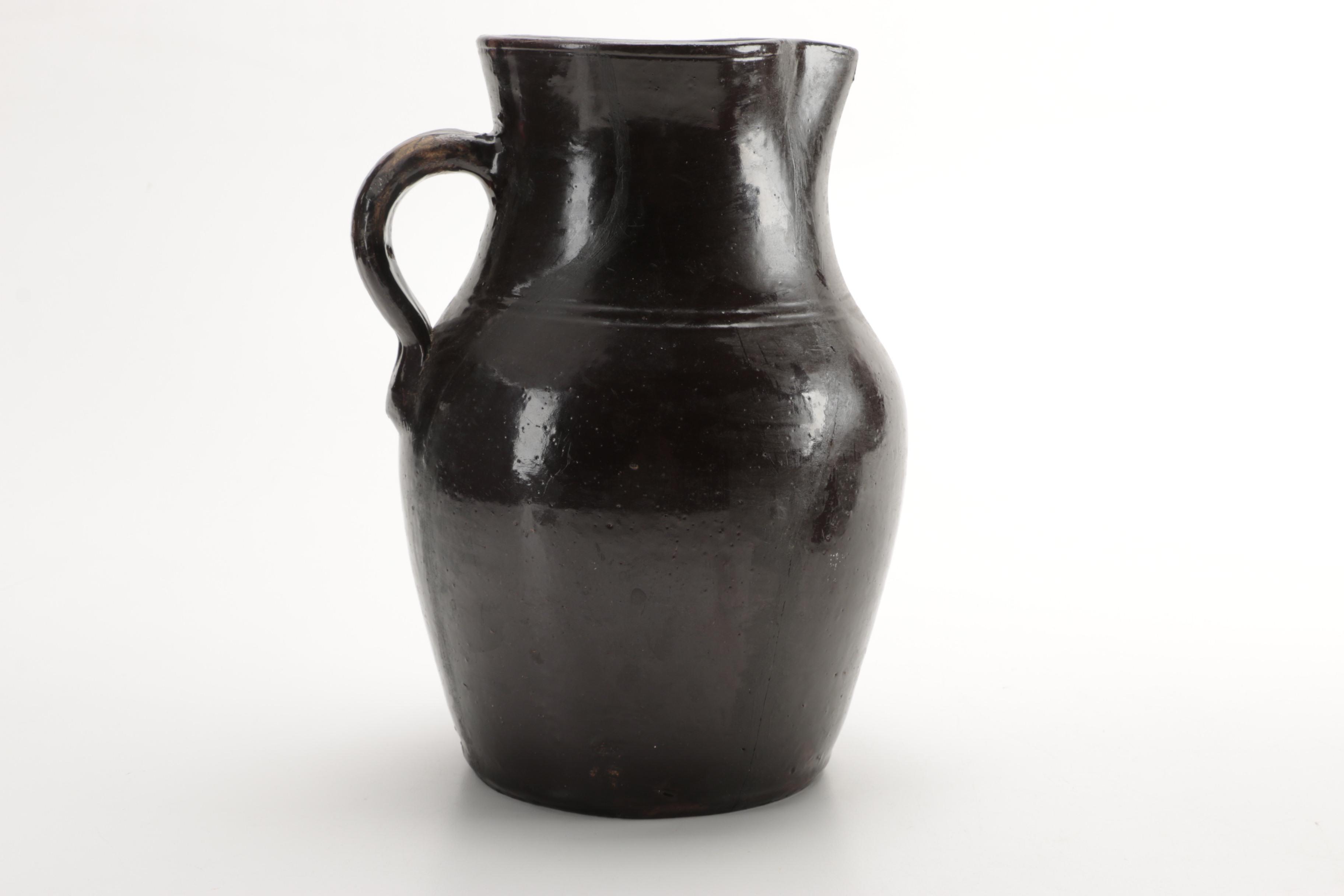 Selection of Vintage Stoneware Crocks and Vessels