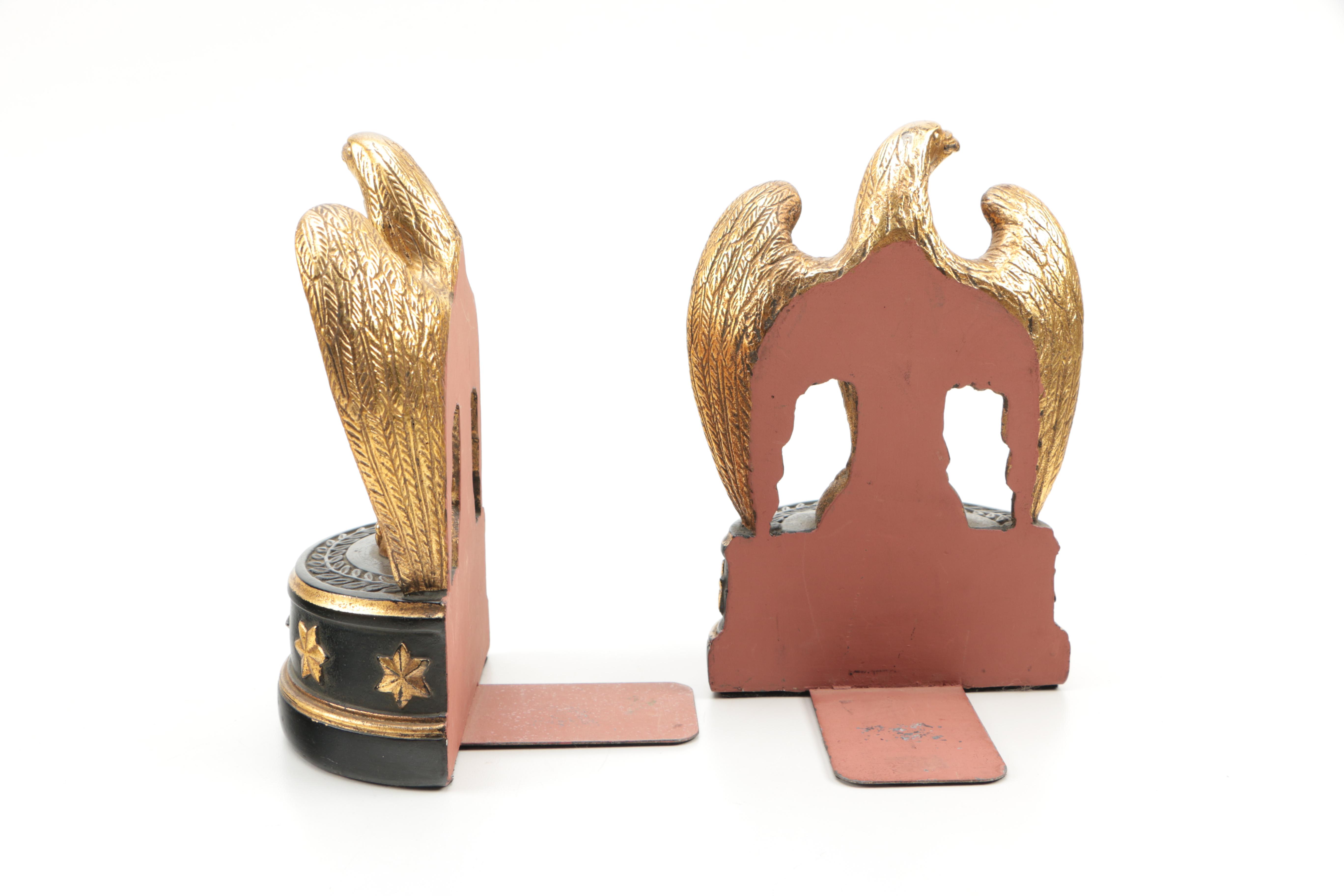 Borghese American Eagle Bookends