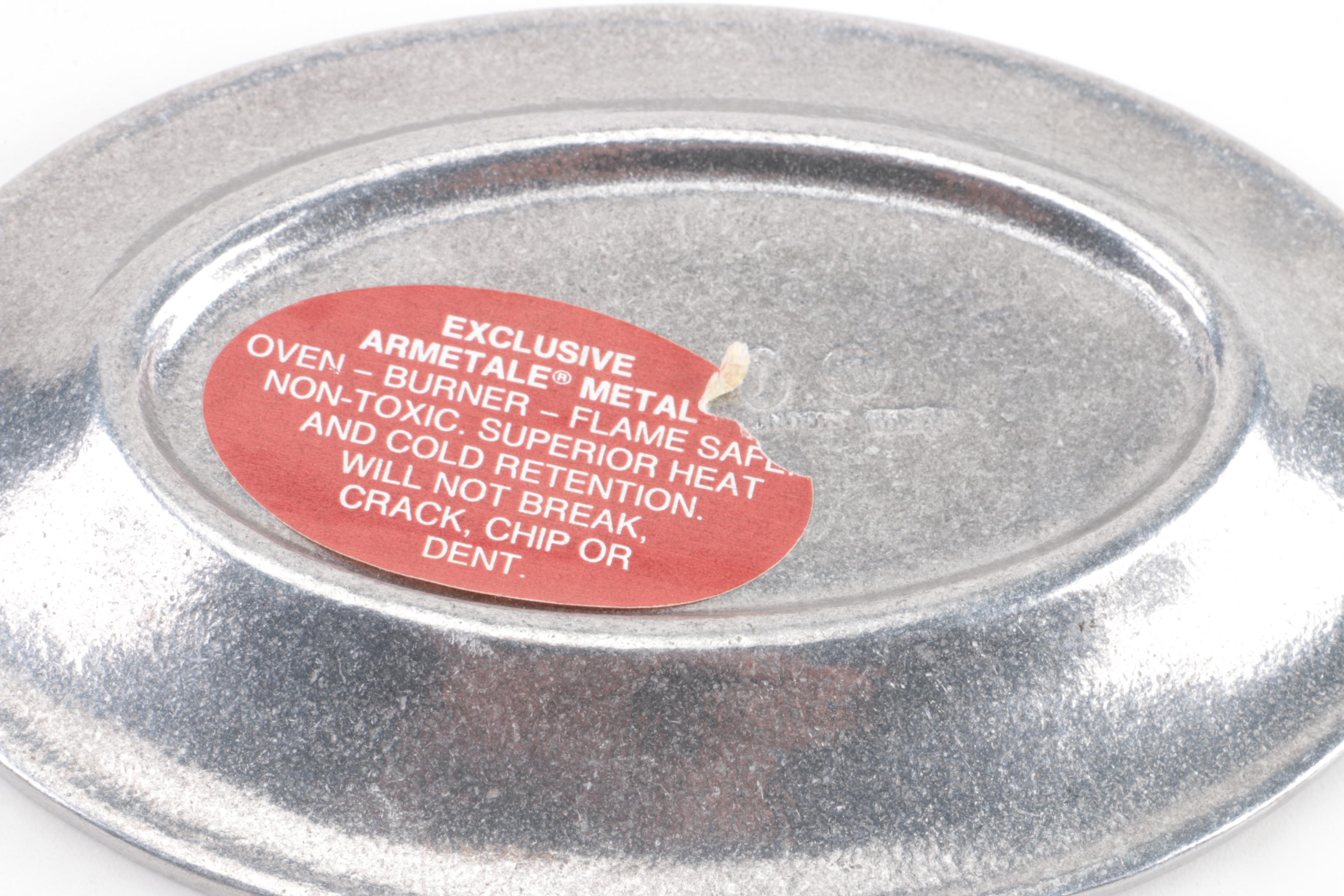 Pewter Tableware and Silver Plate Barware With Mixing Bowls