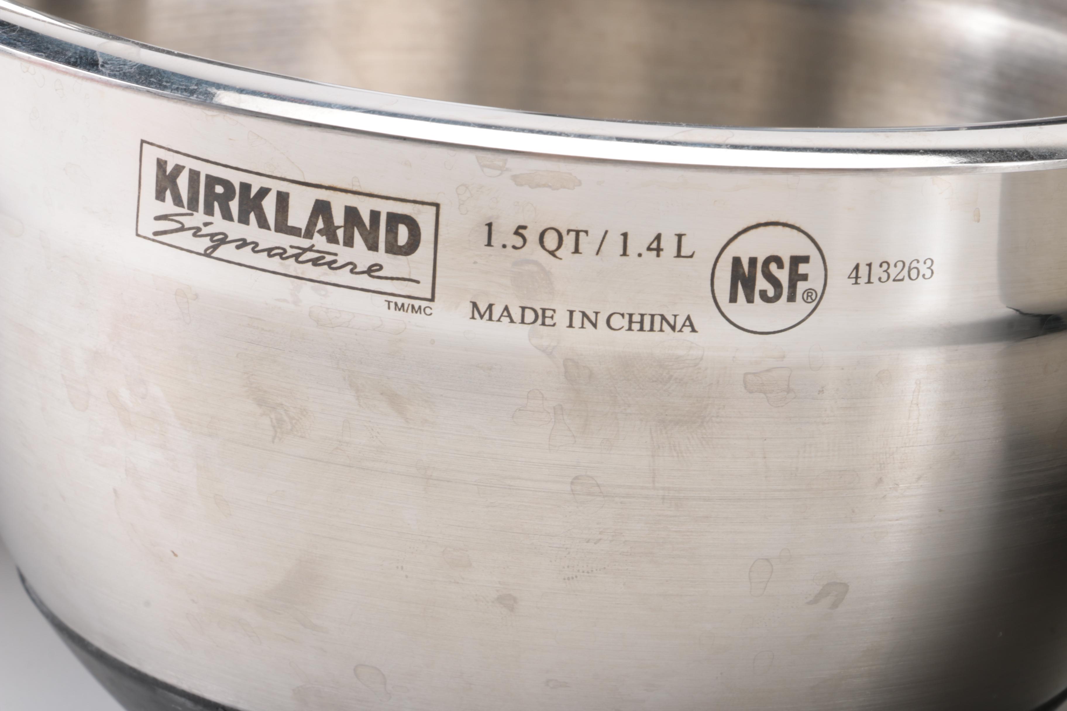 Pewter Tableware and Silver Plate Barware With Mixing Bowls