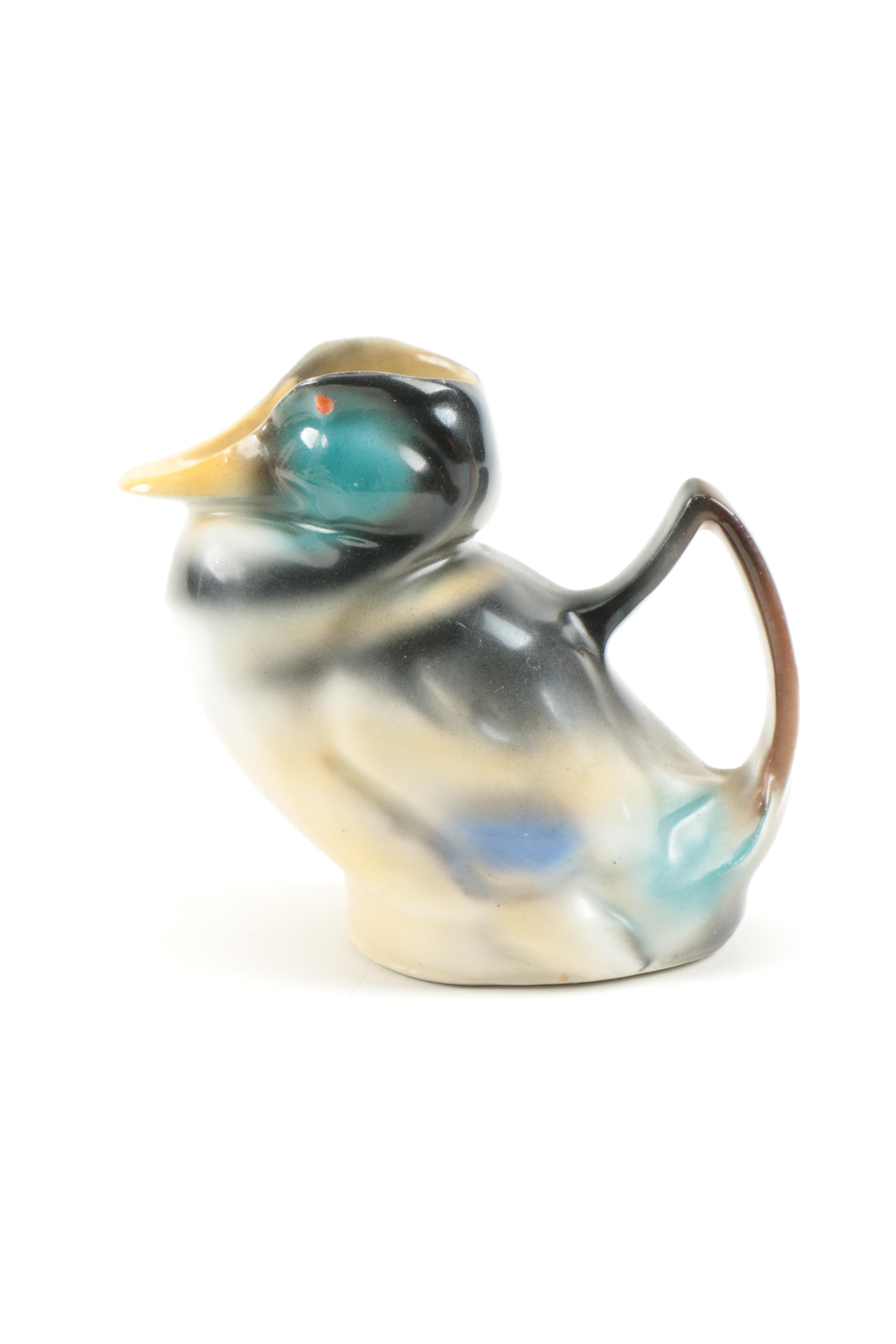 Assorted Ceramic Animal Themed Creamers