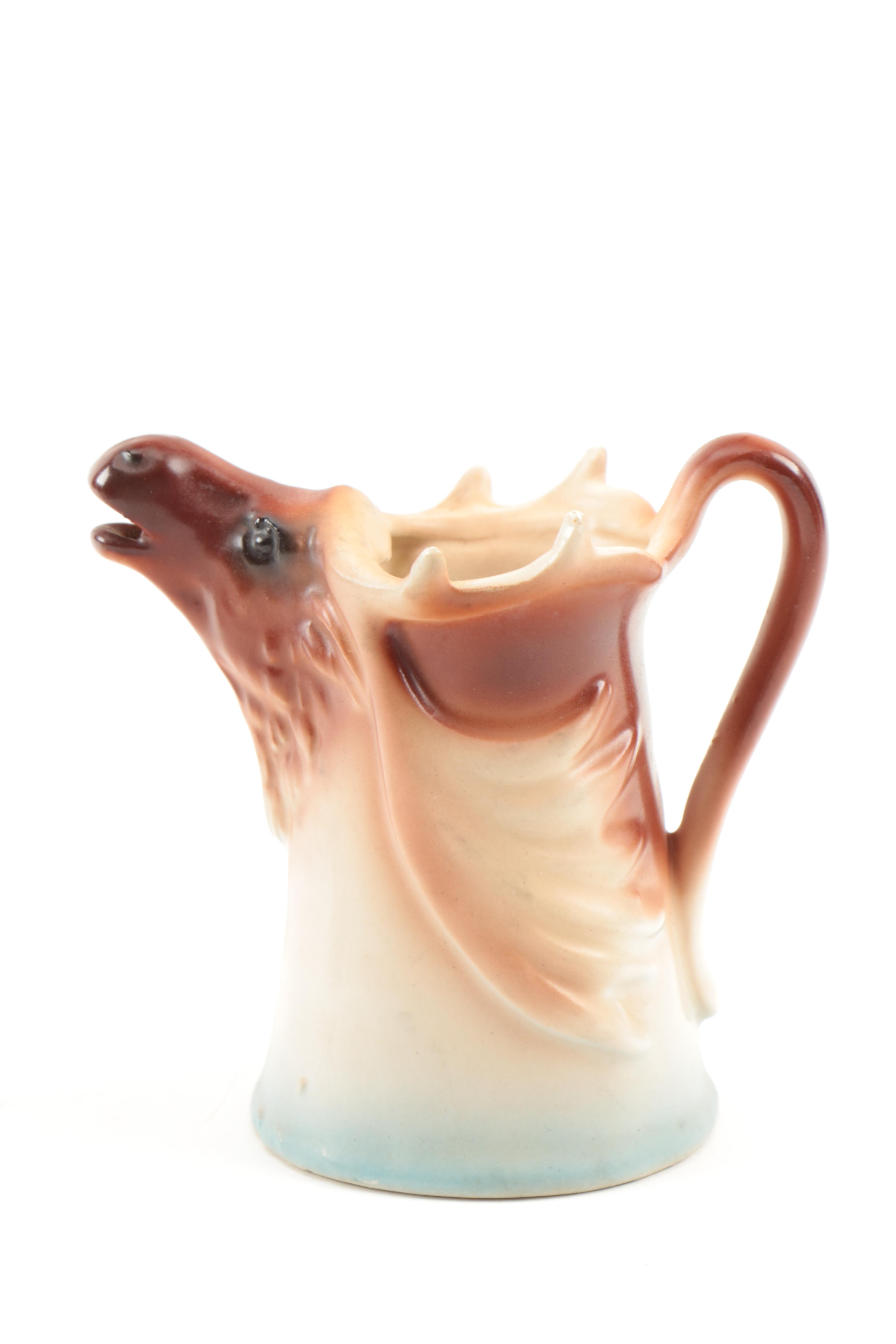 Assorted Ceramic Animal Themed Creamers