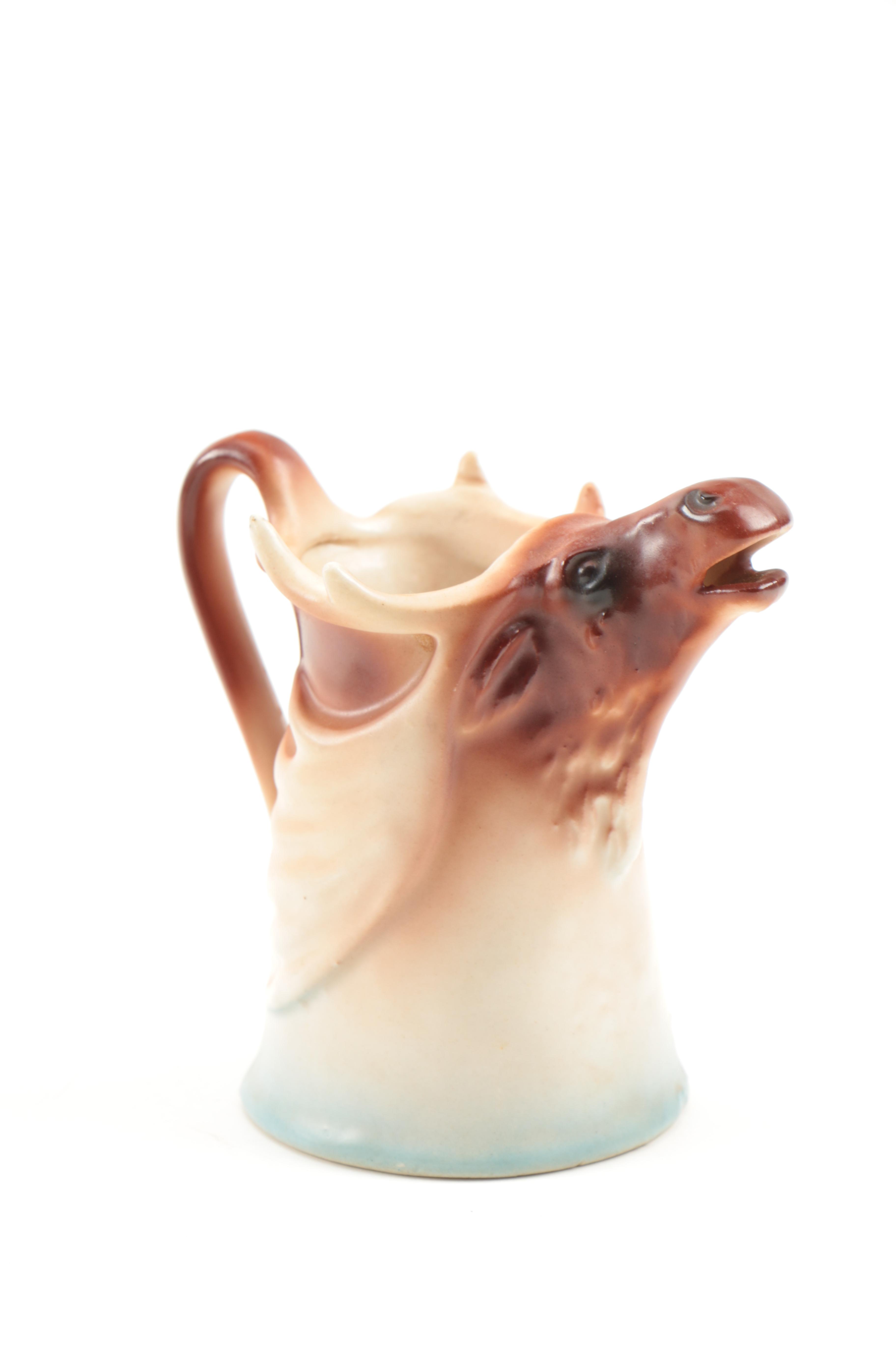 Assorted Ceramic Animal Themed Creamers