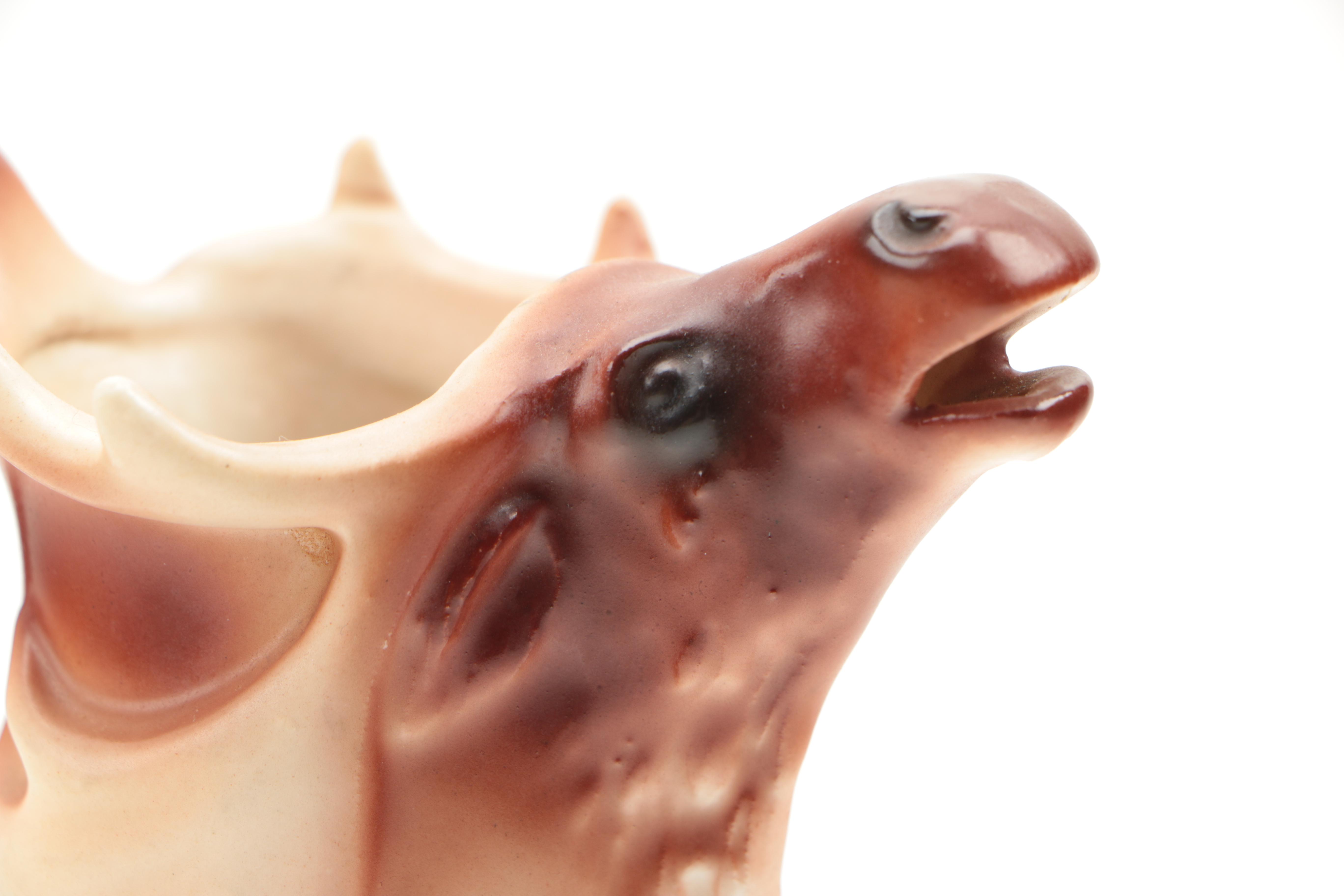 Assorted Ceramic Animal Themed Creamers