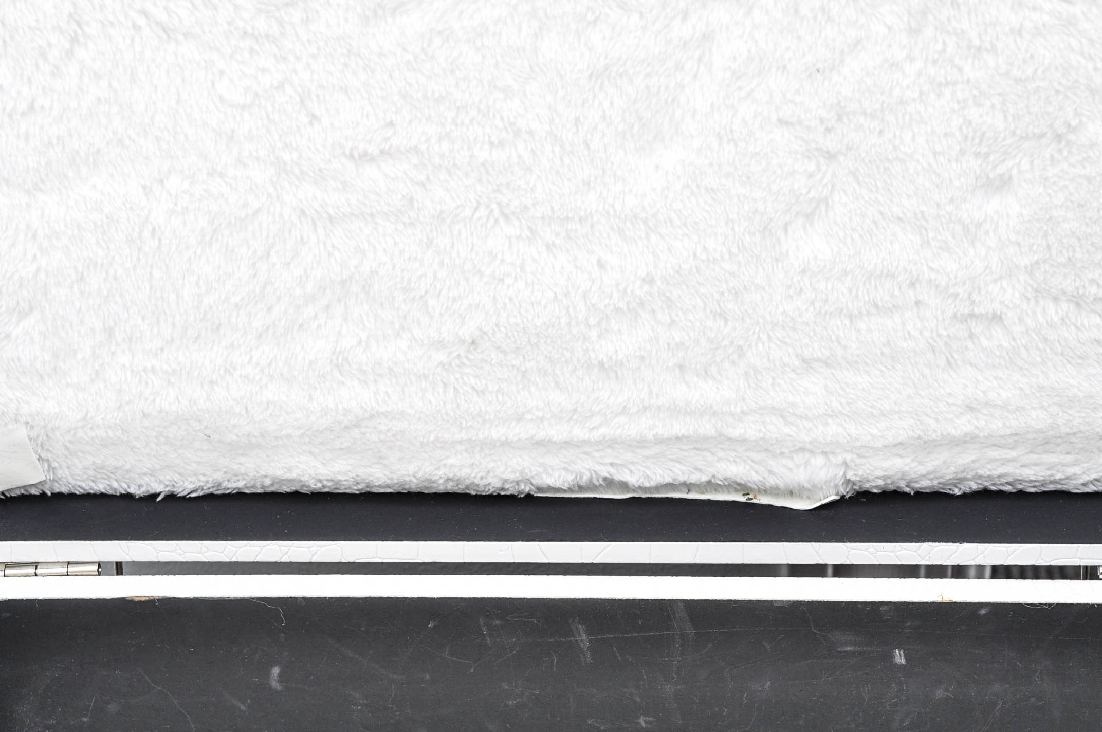 White Crocodile Embossed Chest