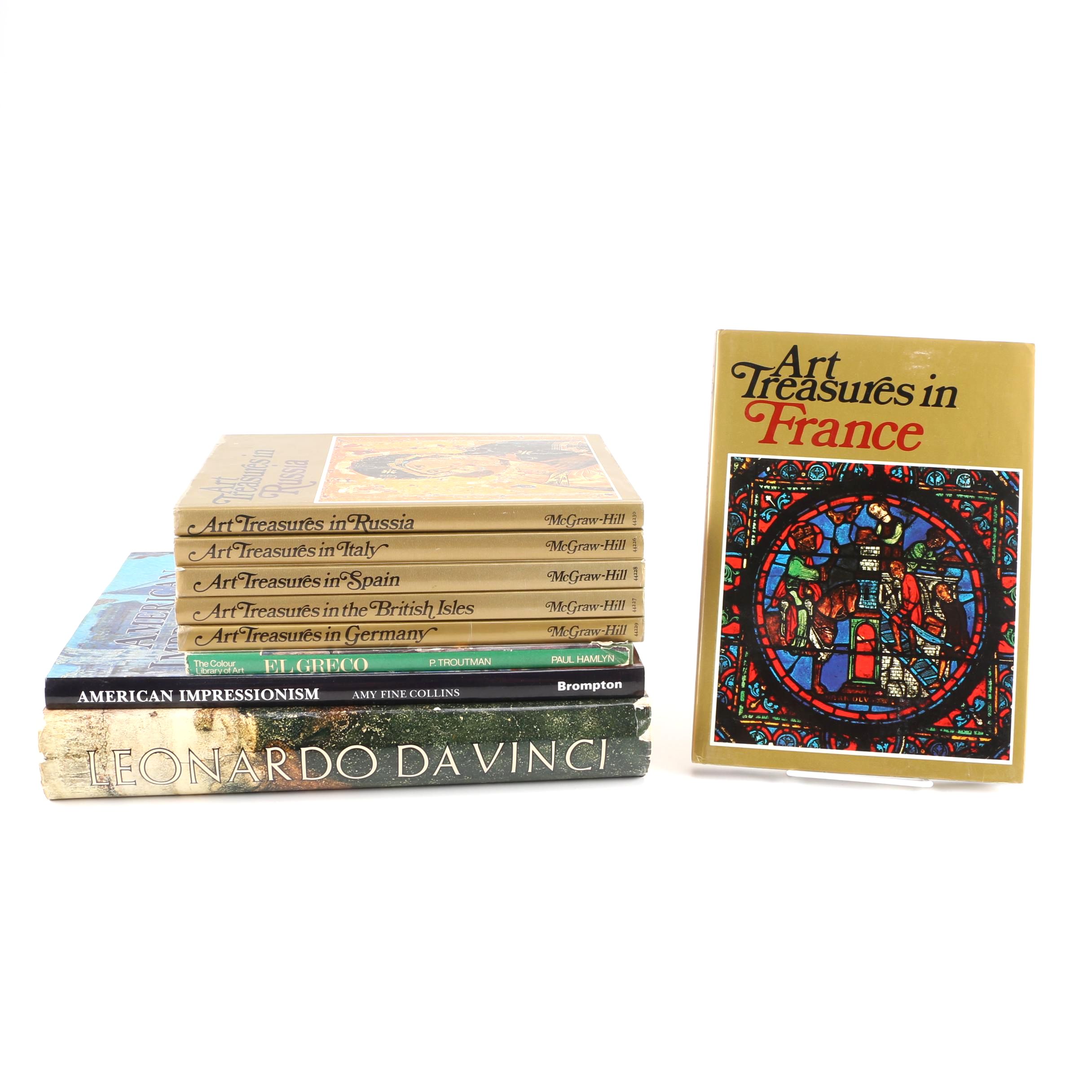 Assortment of International Art Books