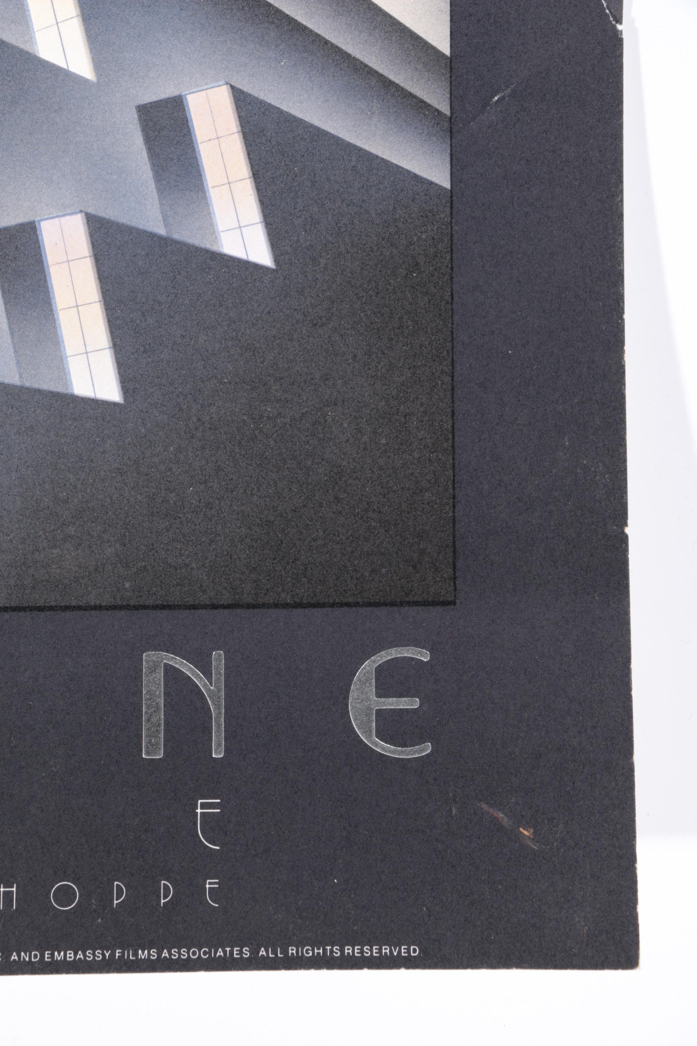 Robert Hoppe Limited Edition Poster for "A Chorus Line: The Movie" and Vintage Broadway Programs