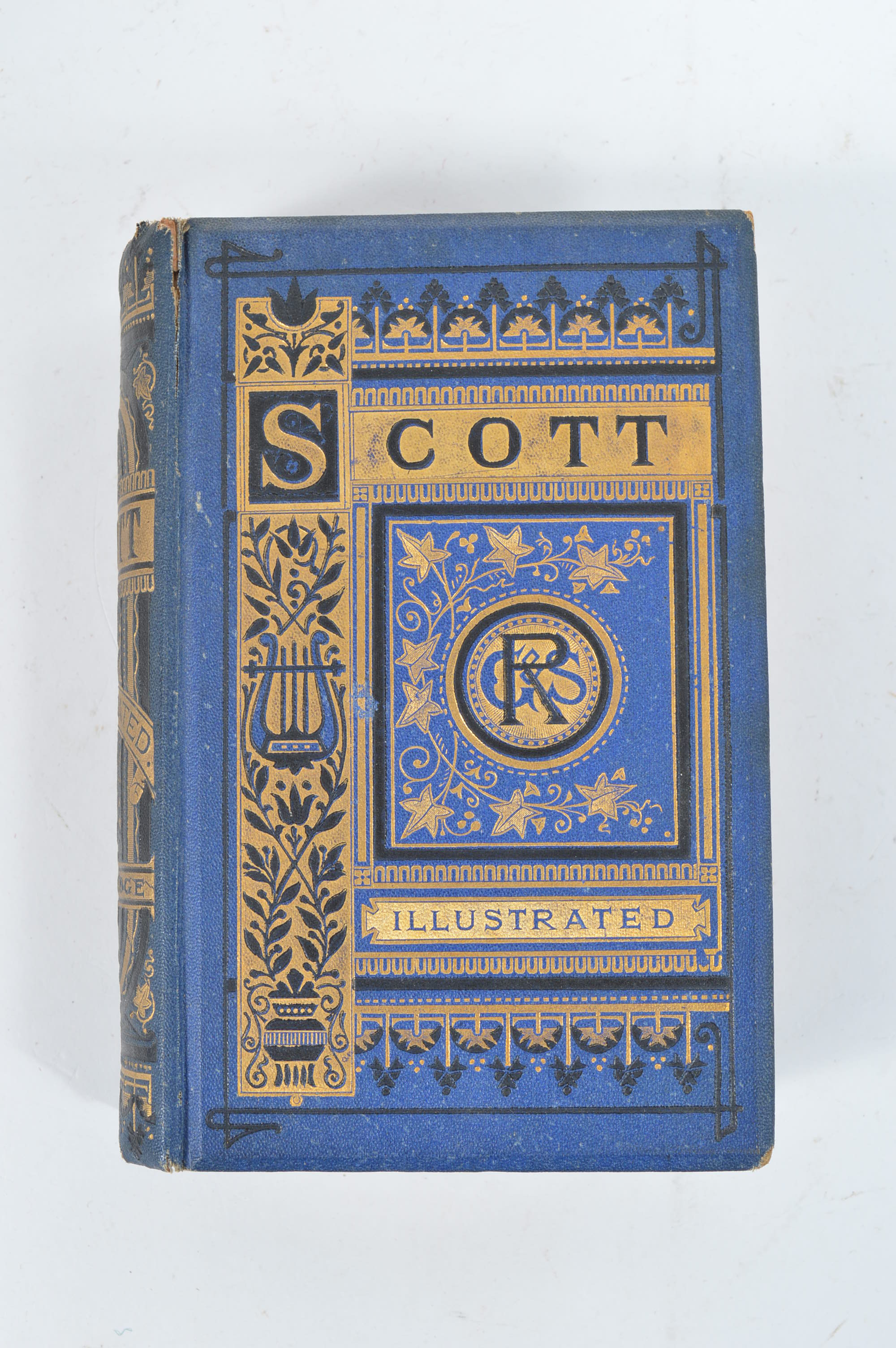 Antique Books from the 1800s Including Scott and Dickens