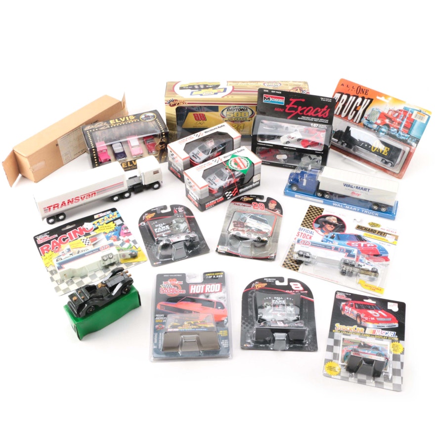 Assortment of Die-Cast Vehicles