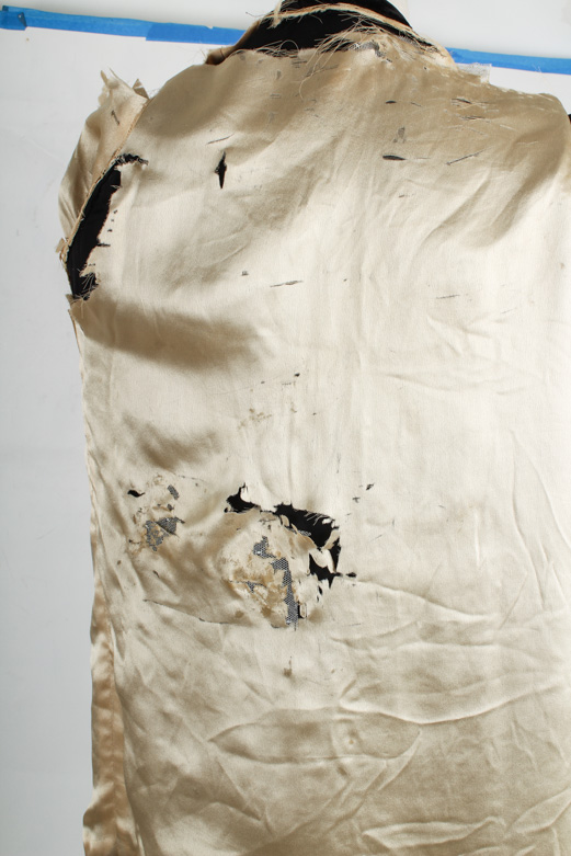 Vintage Black Silk and Velvet Ensemble