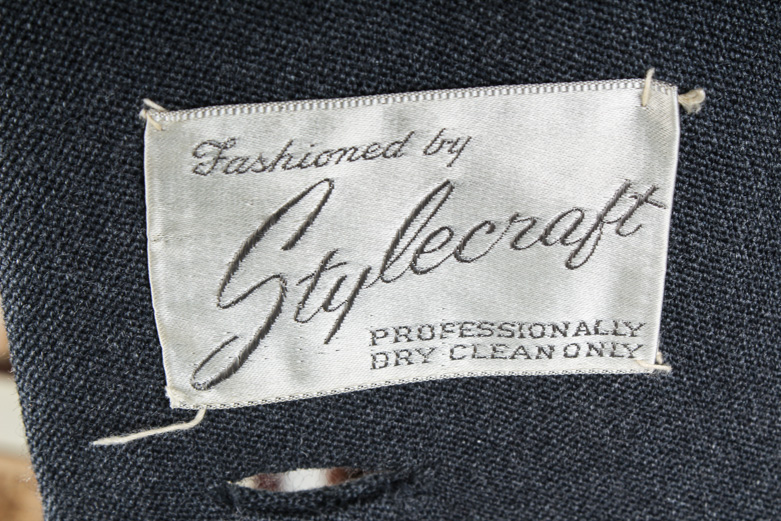 Women's Vintage Stylecraft Coat with Mink Fur Trim