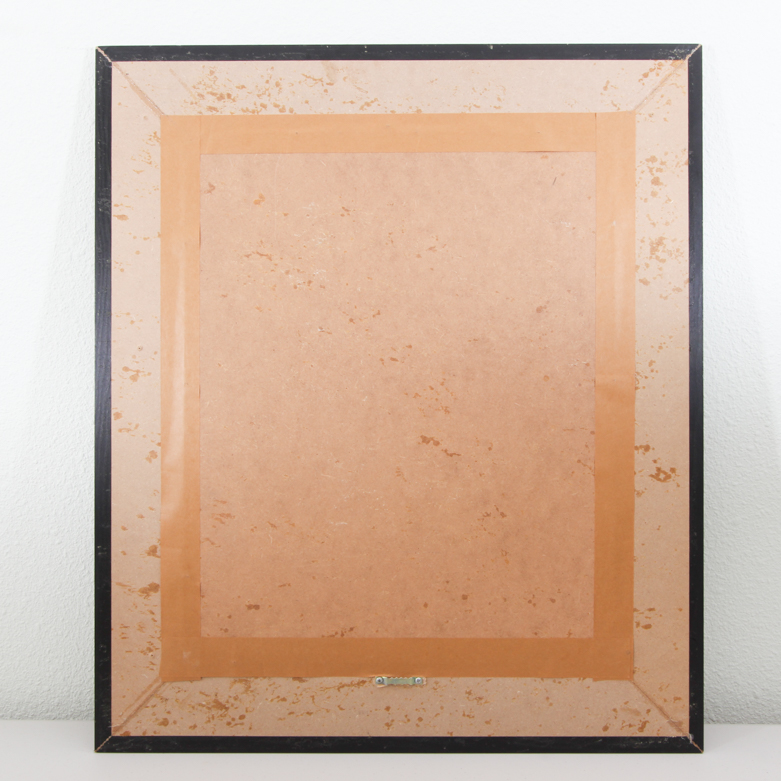 Signed Lithograph Print on Paper "Momento Mori"