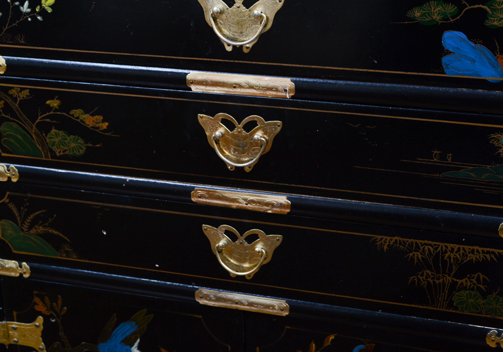 Chinoiserie Multi-Drawer Cabinet