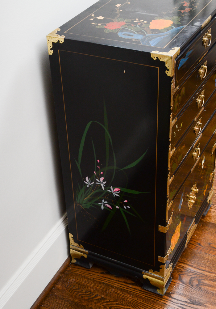 Chinoiserie Multi-Drawer Cabinet