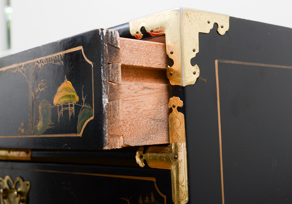 Chinoiserie Multi-Drawer Cabinet