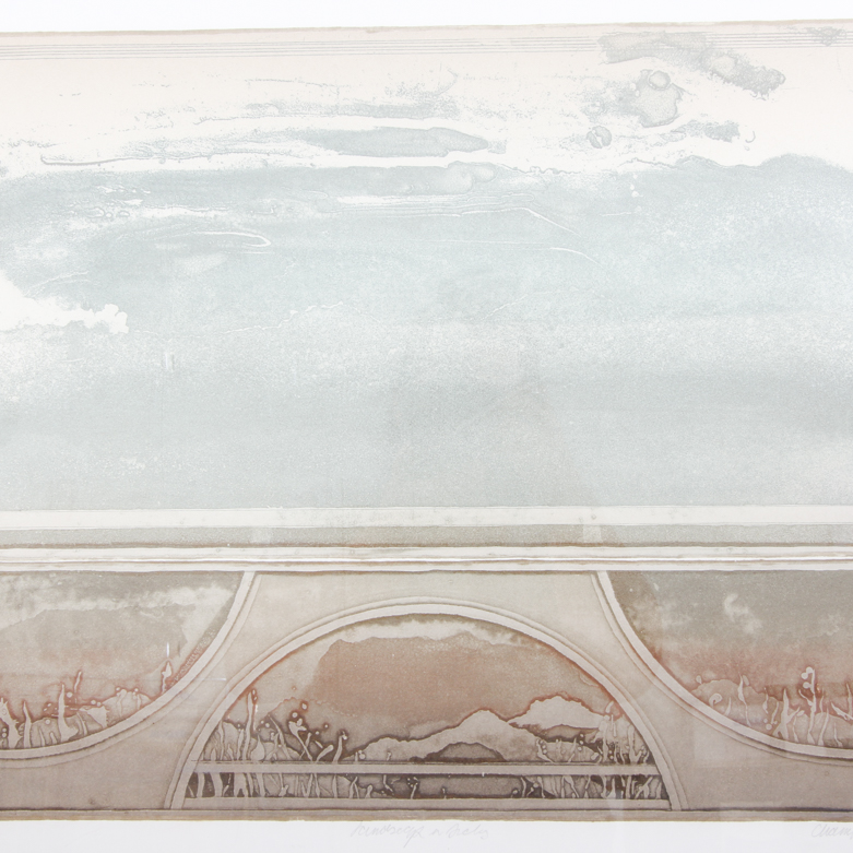 Lithograph Print on Paper