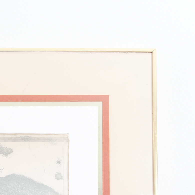 Lithograph Print on Paper