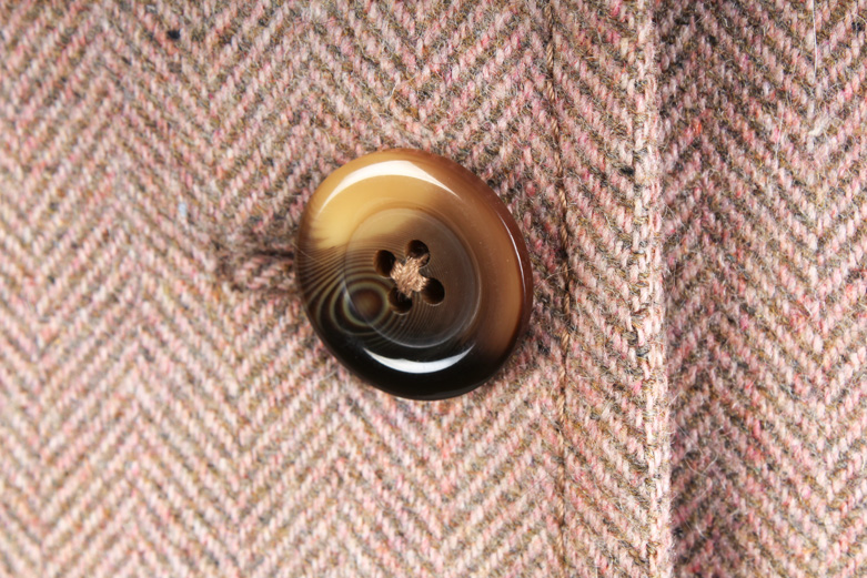 Women's Convertible Wool Jacket and Rabbit Fur Vest