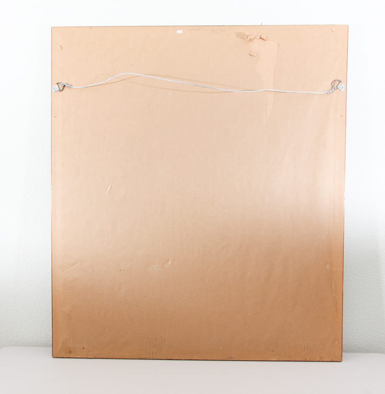 Kamy Deljou Mixed Media Monotype on Paper