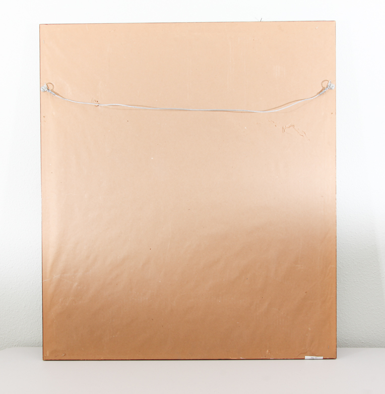 Kamy Deljou Mixed Media Monotype on Paper