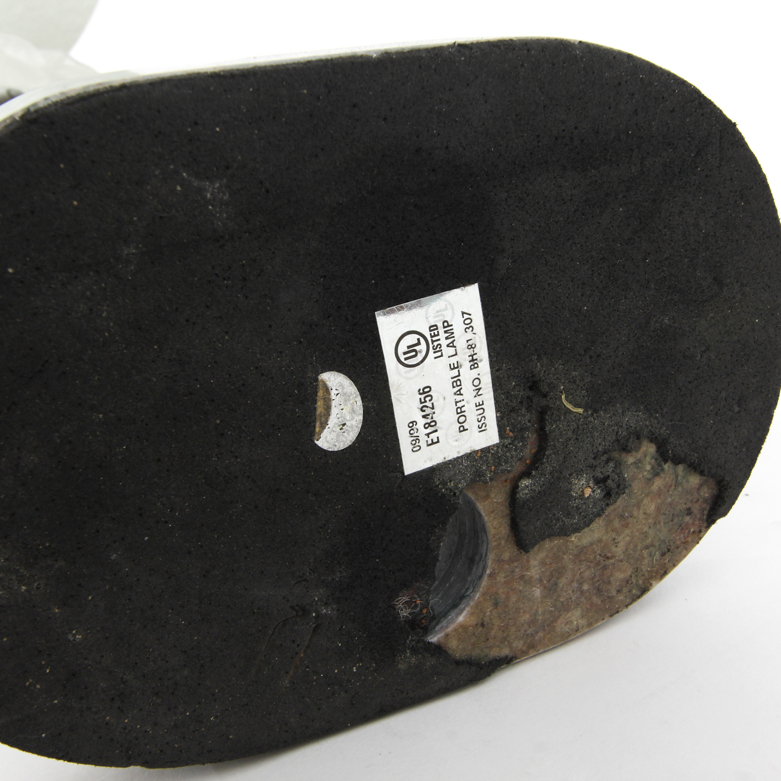 Vintage Andrea by Sadek Art Nouveau Style Bronze Table Lamp