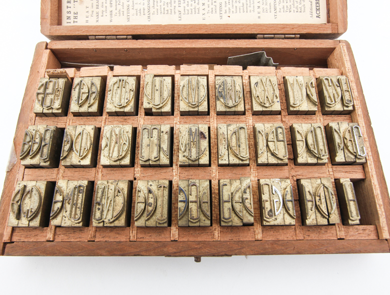 Vintage Triumph Collection of Monogram Letters