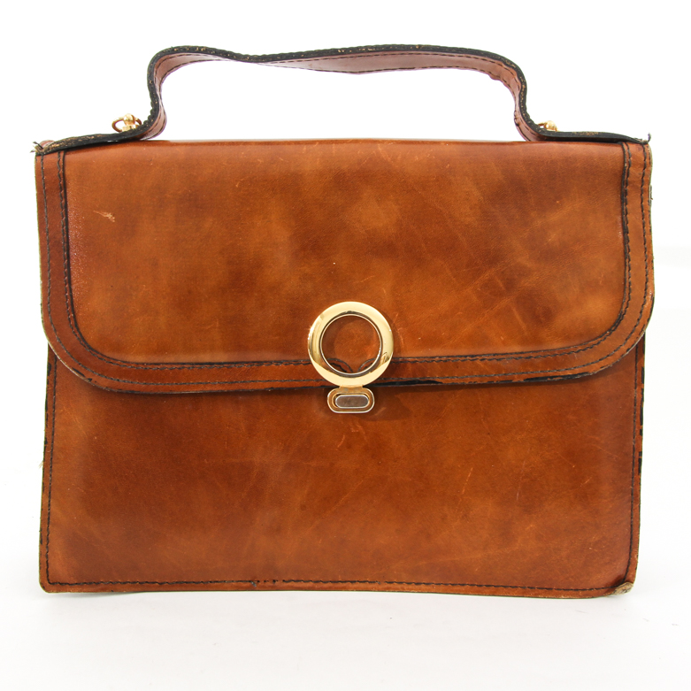 Vintage Carmen Modi Leather Handbag