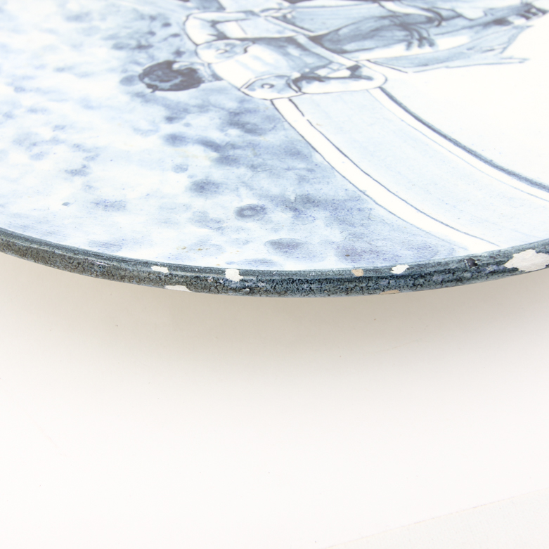 Decorative Hand-Painted Matador Plate