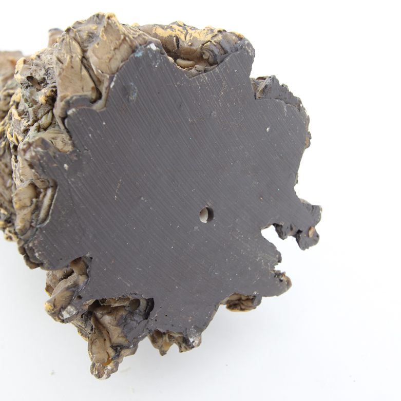 Resin Totem Sculpture with Double Edged Knife Topper