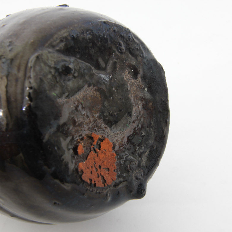 Collection of Vintage Thrown Stoneware Oil Jugs