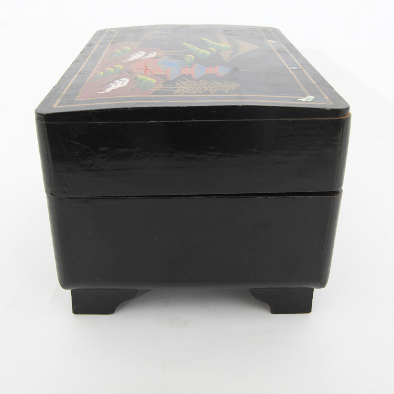 Vintage Japanese Musical Jewelry Box