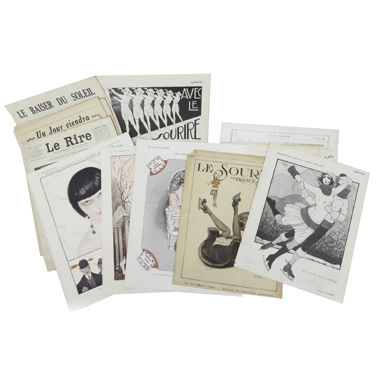 Collection of 1920s French Periodicals including Le Sourire