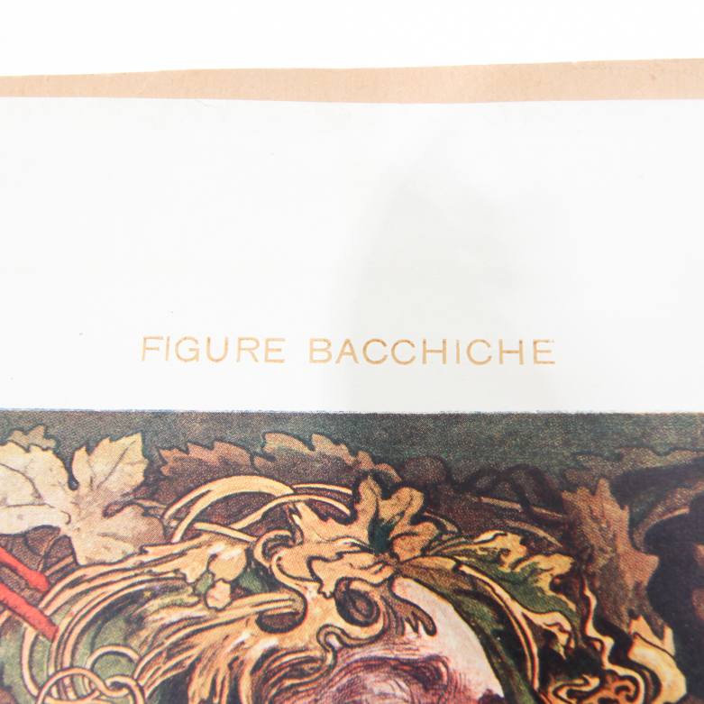 Collection of Vintage Lithographic Plates from Italian Modelli D'Arte Decorativa  Portfolio Series