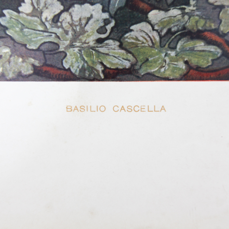 Collection of Vintage Lithographic Plates from Italian Modelli D'Arte Decorativa  Portfolio Series