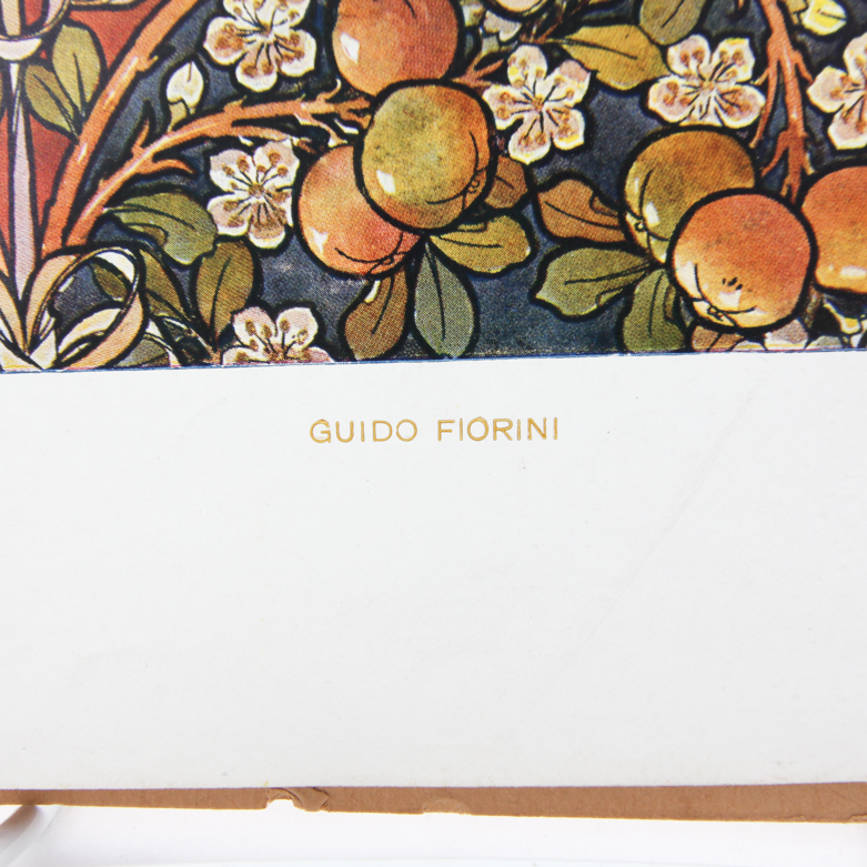 Collection of Vintage Lithographic Plates from Italian Modelli D'Arte Decorativa  Portfolio Series