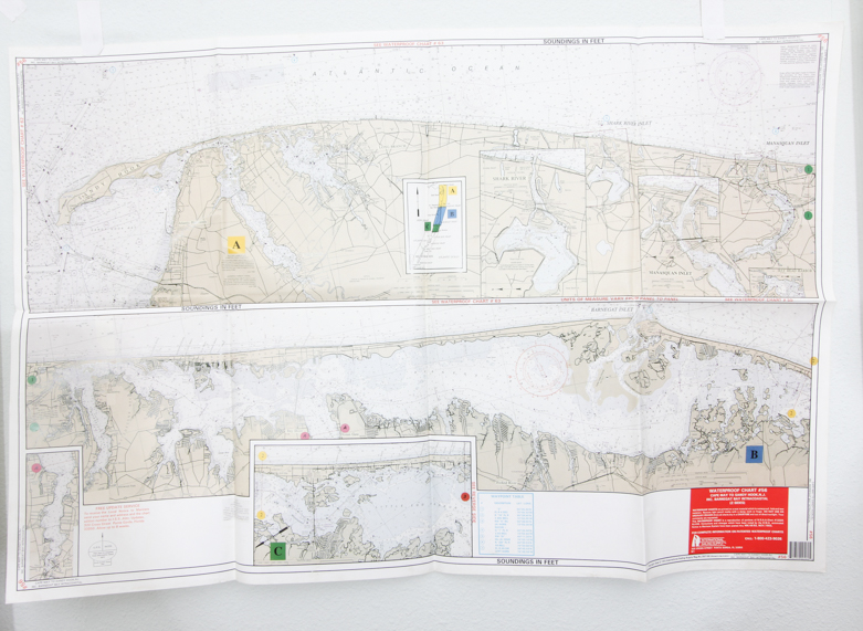 Collection of Vintage Nautical Maps