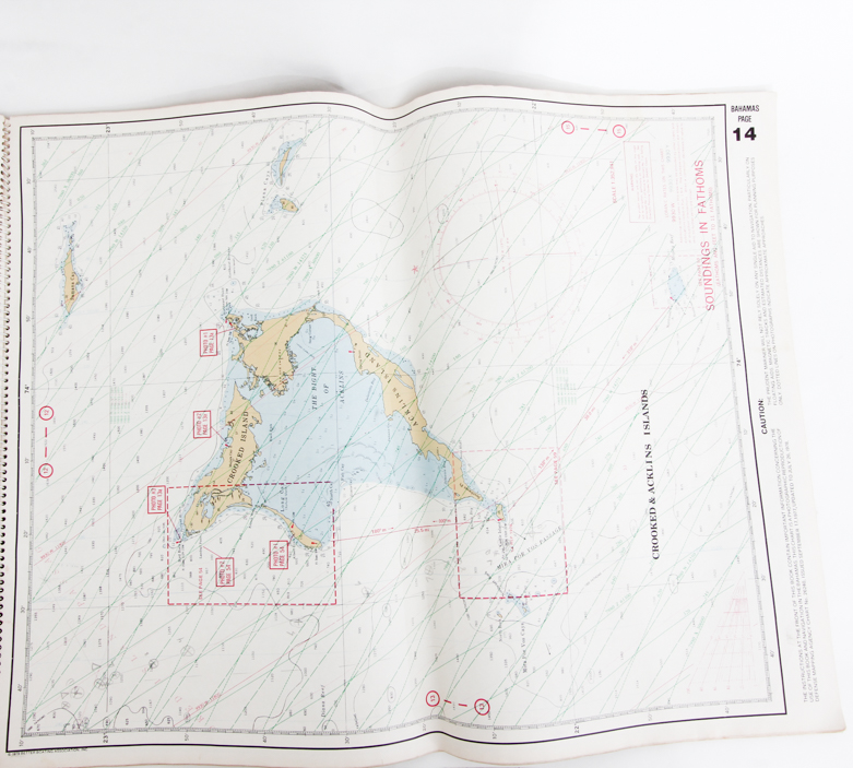Collection of Vintage Nautical Maps