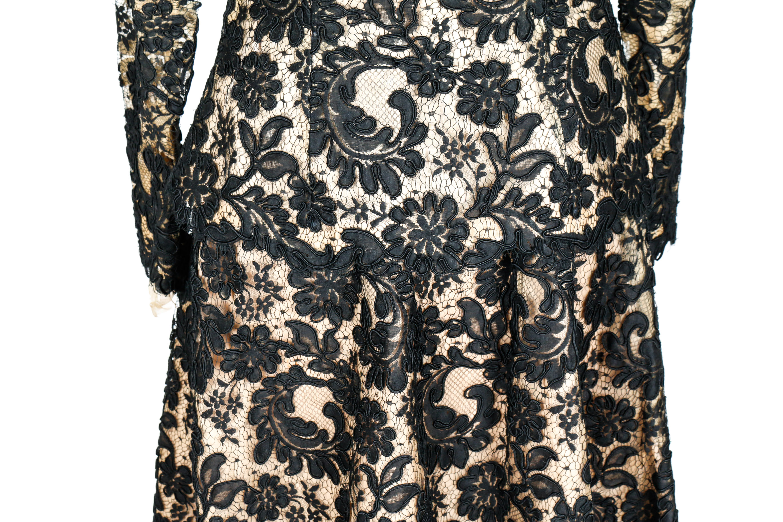 Vintage Neiman Marcus Lace Skirt and Blouse