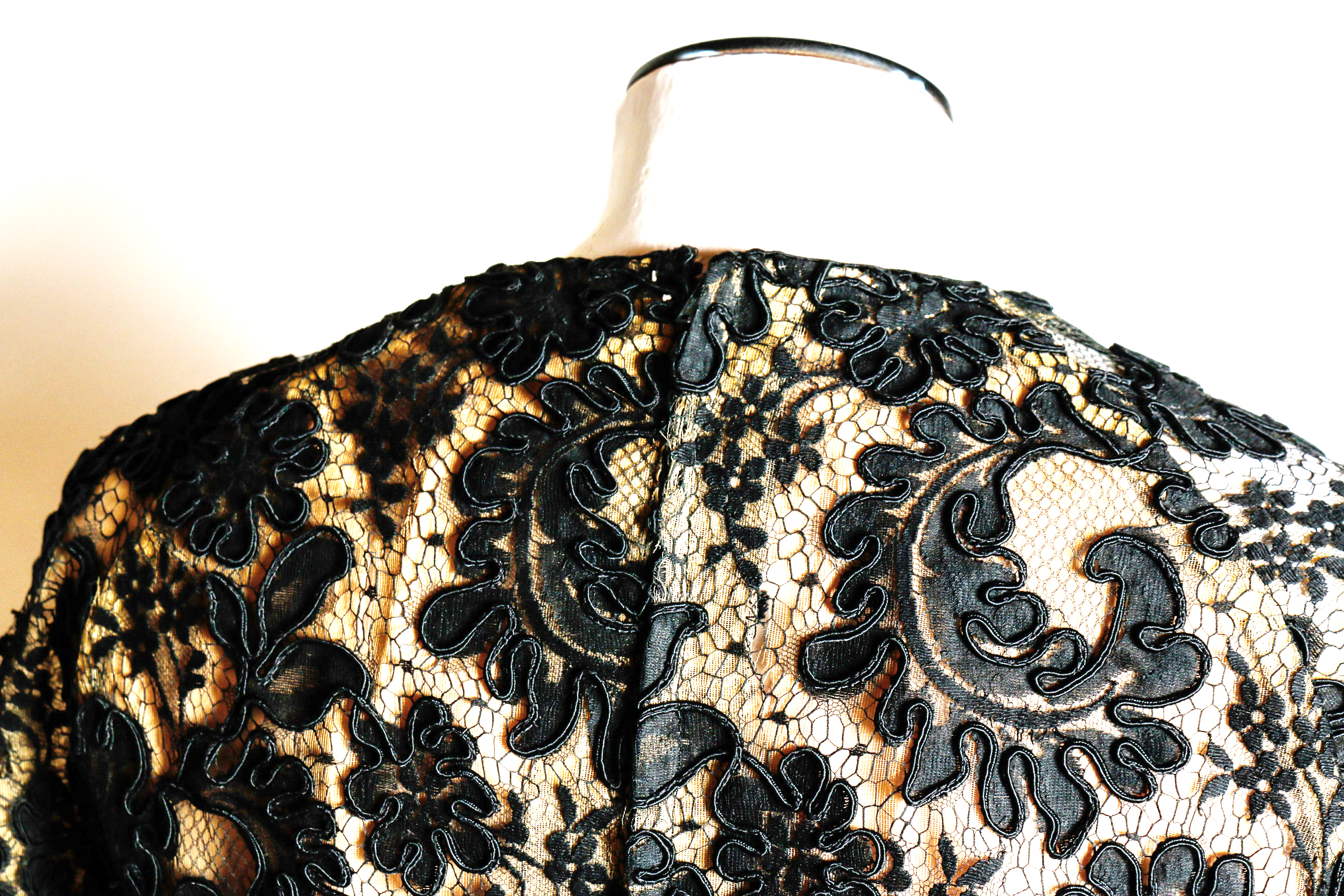 Vintage Neiman Marcus Lace Skirt and Blouse