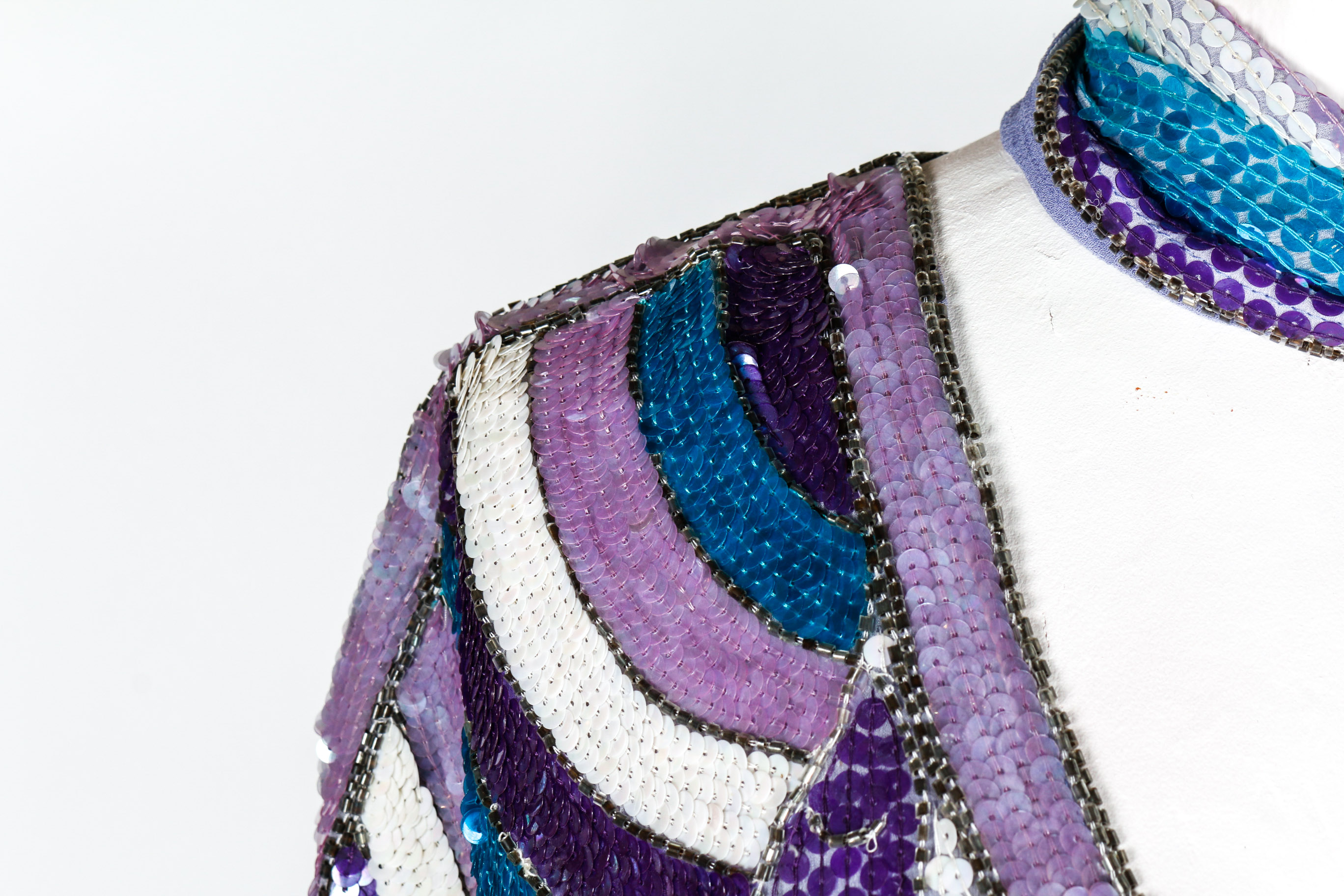 Vintage Sequin Blouse