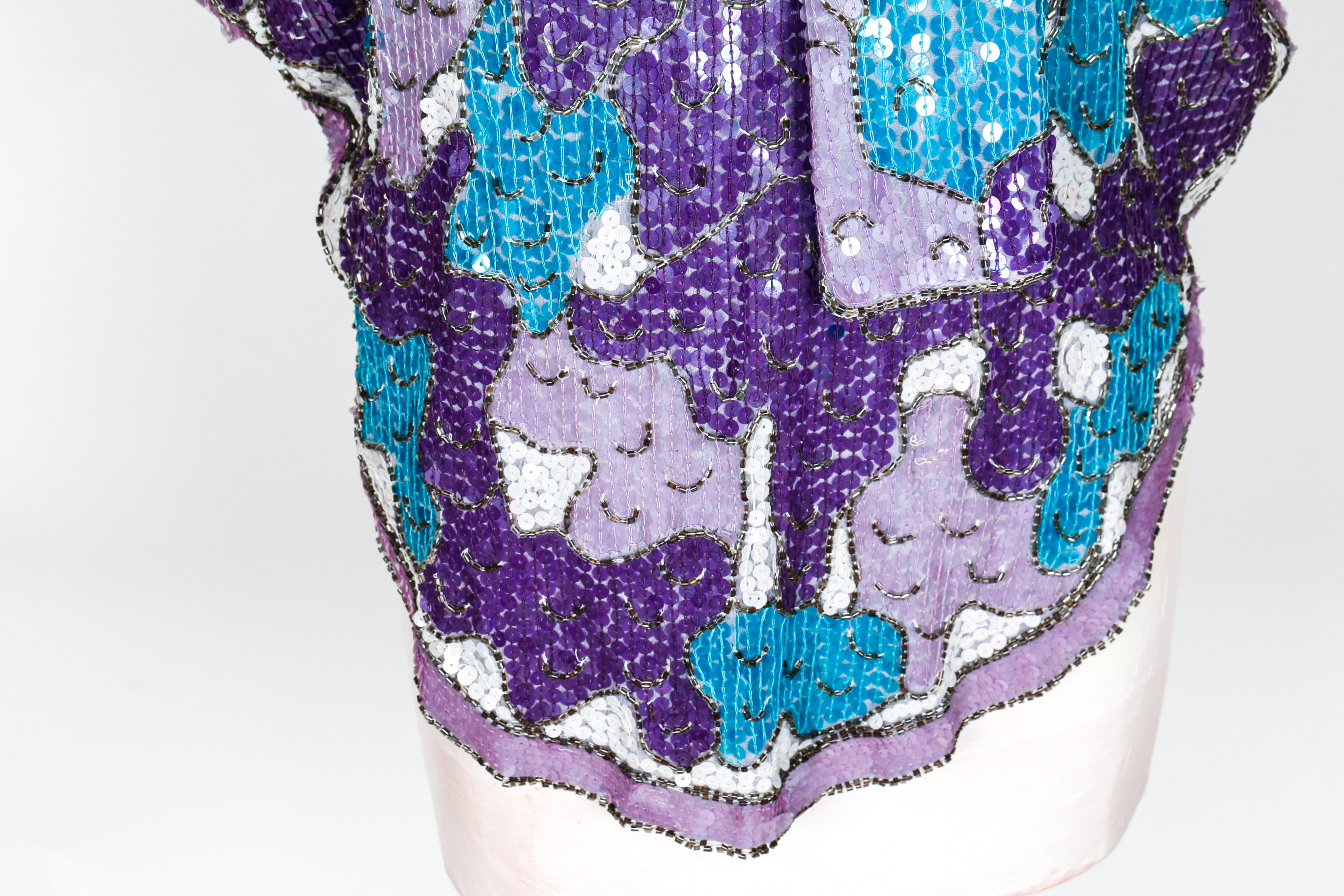 Vintage Sequin Blouse