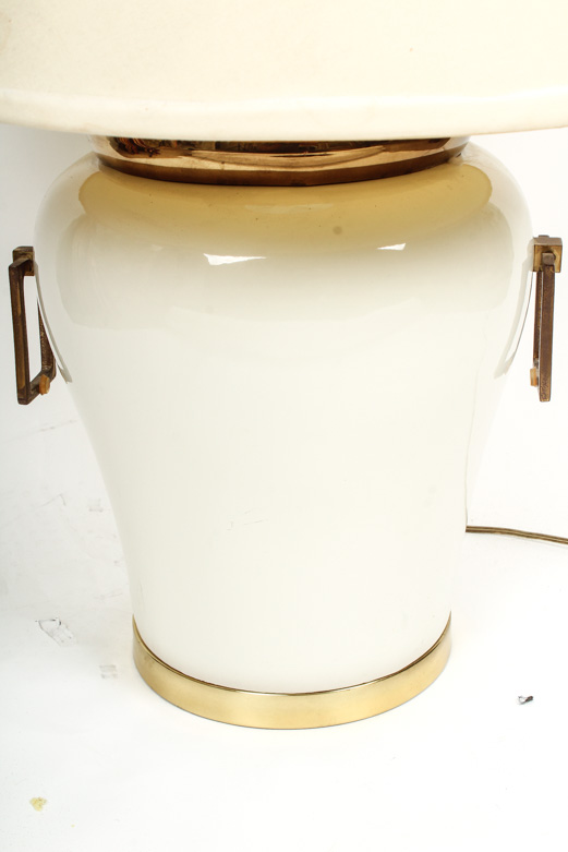 White Ceramic Table Lamp