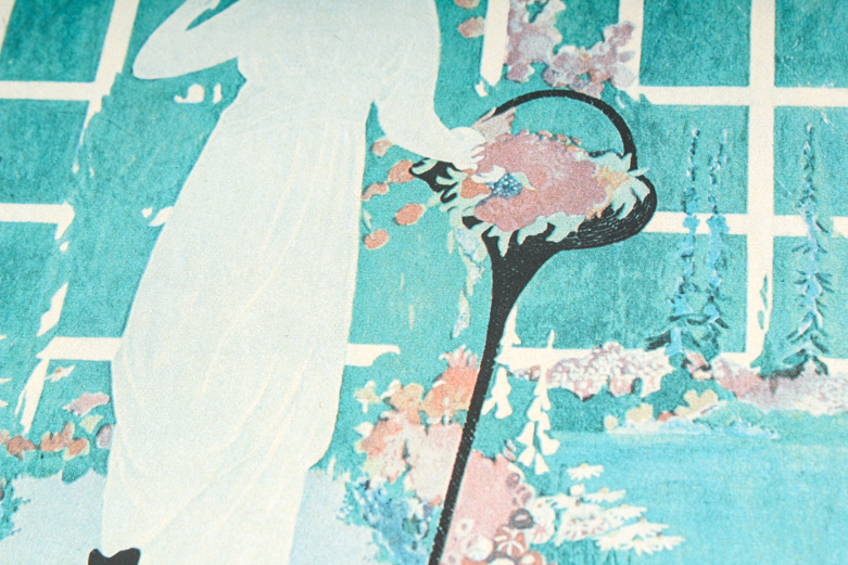 Collection of Vintage Vogue Magazine Cover Offset Lithographs