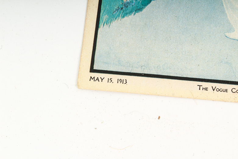 Collection of Vintage Vogue Magazine Cover Offset Lithographs