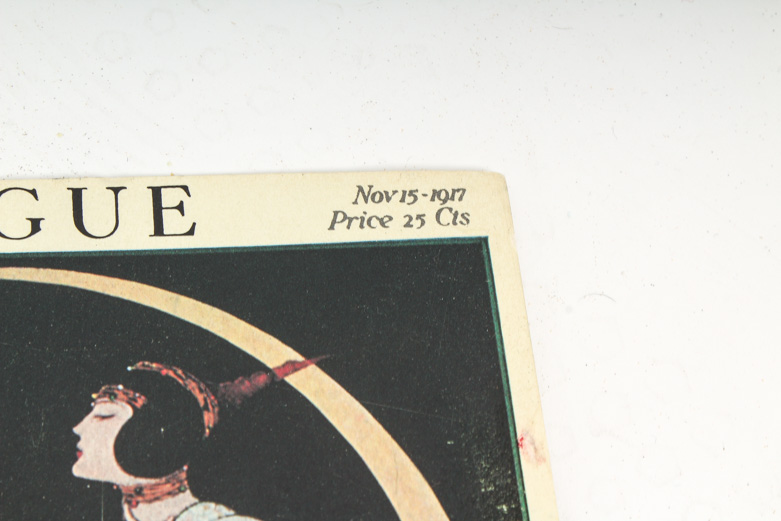 Collection of Vintage Vogue Magazine Cover Offset Lithographs