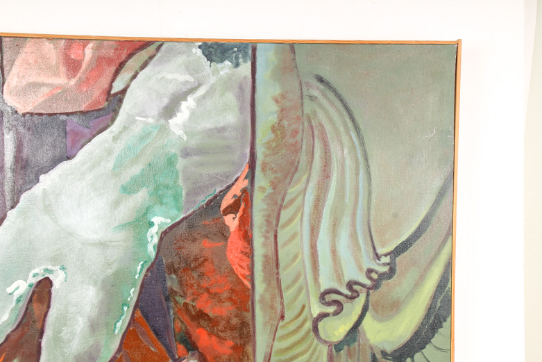 Oil Painting on Canvas by L.A. Fallis